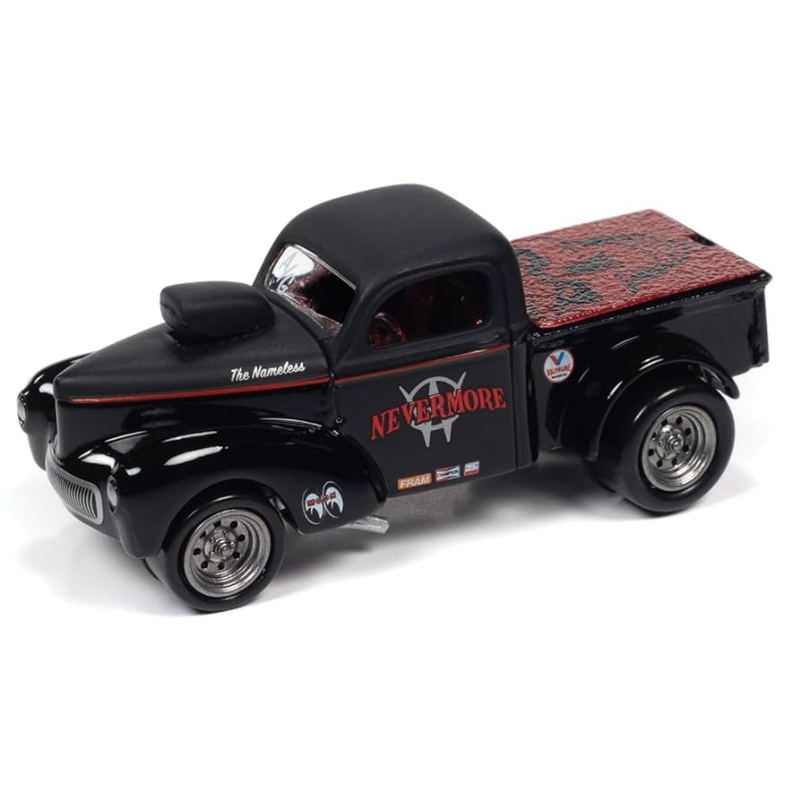 Amazon.com: JLSF021B-5 Johnny Lightning 1941 Willys Gasser